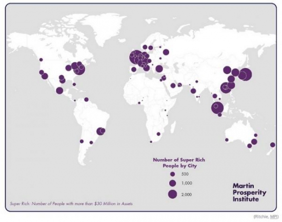 Где живут самые богатые 0.002%?