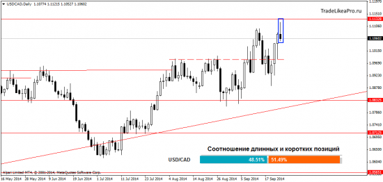 Обзор валютного рынка Форекс на 25.09.2014
