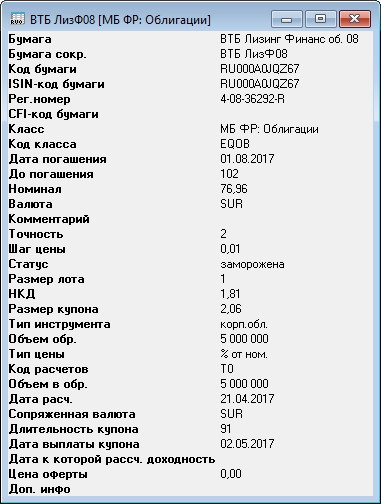 Господа, давайте решительно поможем коллеге... ?Вопрос по облигациям?