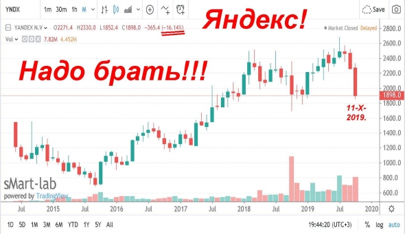 Яндекс! Надо брать!!!