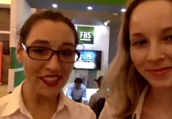 Кира Юхтенко (FBS) с Mena Forex Show 2015: Здесь все говорят о росте доллара