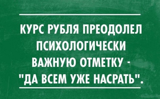 Рубль преодолел уровень