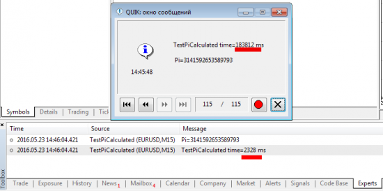 Битва за скорость: QLUA vs MQL5 - почему MQL5 быстрее от 50 до 600 раз?