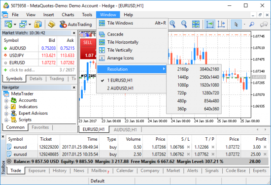 MetaTrader 5 build 1525: Представление истории в виде позиций и улучшение тестера