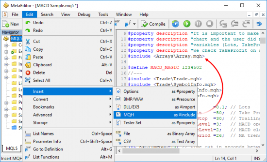 Проекты в MetaEditor и синтетические инструменты в MetaTrader 5 build 1730