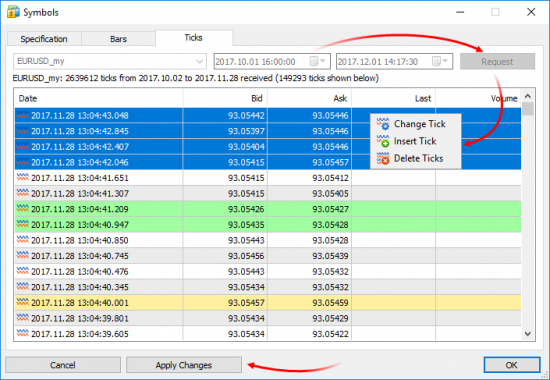 Проекты в MetaEditor и синтетические инструменты в MetaTrader 5 build 1730