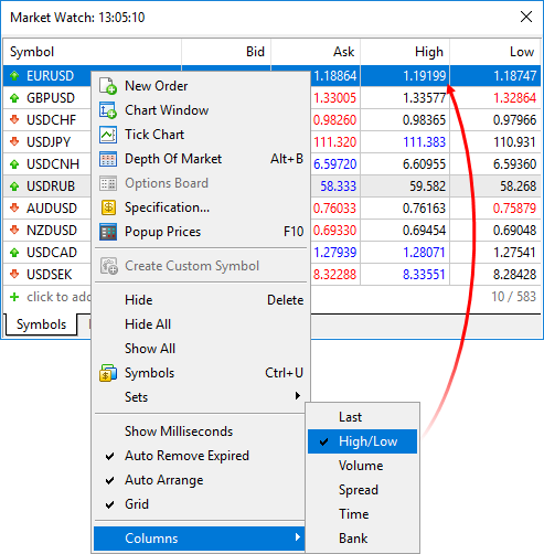 Проекты в MetaEditor и синтетические инструменты в MetaTrader 5 build 1730