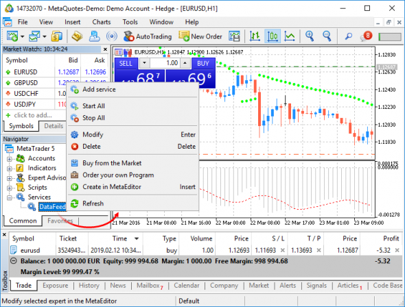 Новый MetaTrader 5 build 2007: экономический календарь, сервисы и API для языка R