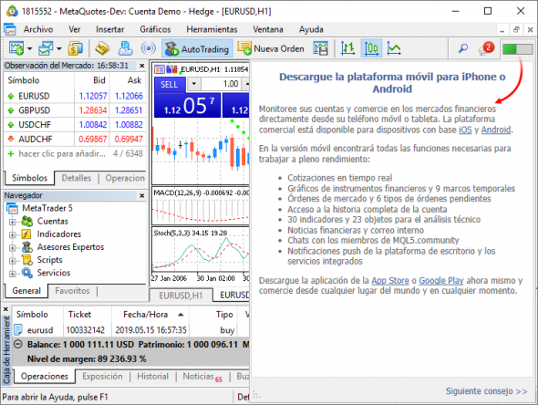 MetaTrader 5 build 2085: Интеграция с Python и массовые улучшения в тестере стратегий