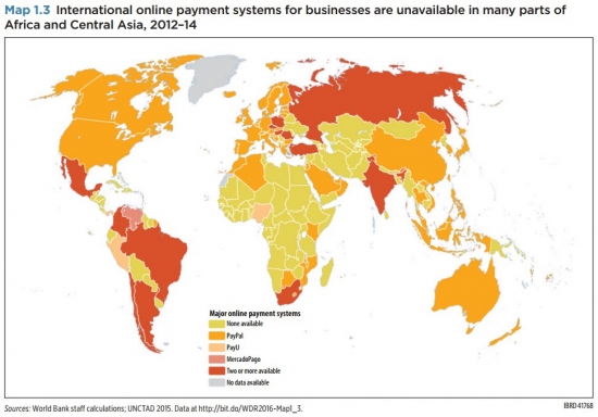 Платежные системы мира // Карта