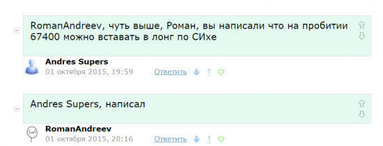 Диалоги. Читателям и писателям "ветки" Романа Андреева. Часть 1