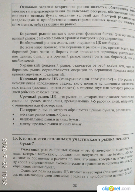 Существует два способа получения прибыли в инвестициях: