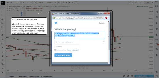 Создание скриншотов и приватных идей на платформе TradingView