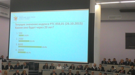 Фото с конференции в Сколково "ФИНАНСОВЫЙ РЫНОК В РОССИИ: ВЗГЛЯД В БУДУЩЕЕ".