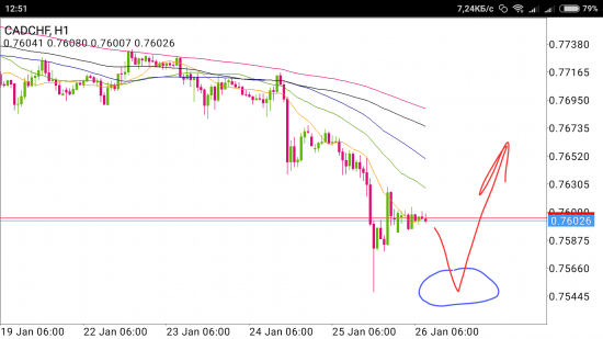 CAD/CHF - упал отжался