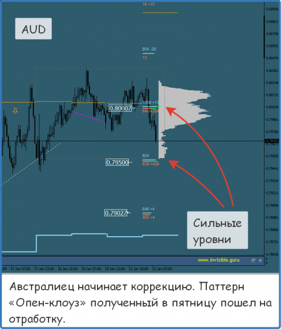 Мастерская трейдера 23.01.2018. Опционный анализ FOREX & FORTS