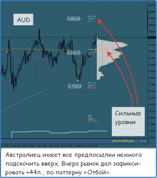 Мастерская трейдера 24.01.2018. Опционный анализ FOREX & FORTS