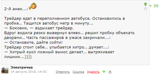 ИТОГИ: КОНКУРС на лучшую шутку/анек про трейдера