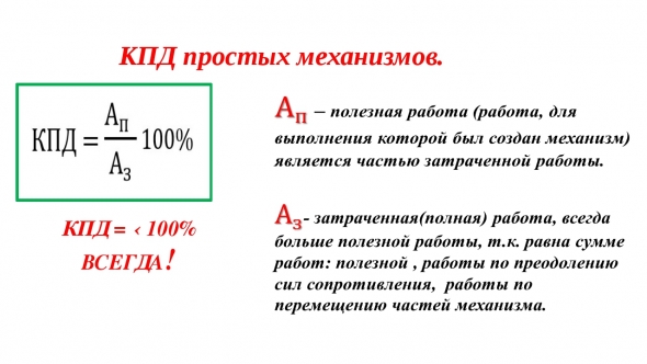 Виктор Тарасов на примере КПД простых механизмов и новой диете.