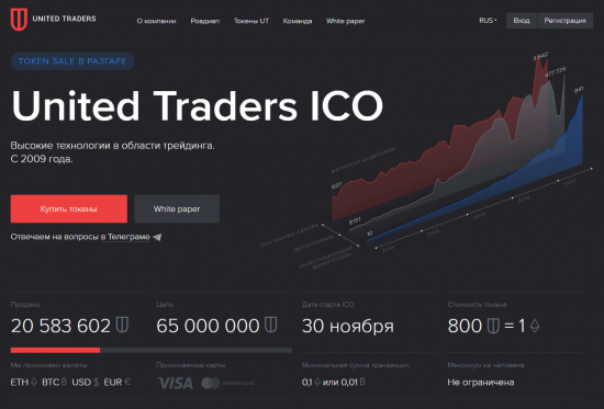 United Traders ICO. Это что такое?