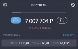 zalp Портфель. Итоги за месяц.