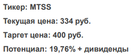 МТС - стабильный бизнес, высокий фиксированный дивиденд - КИТ Финанс Брокер