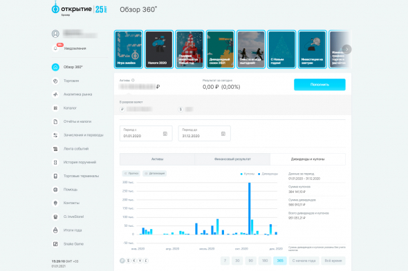 Мой инвестиционный портфель: итоги 2020 года