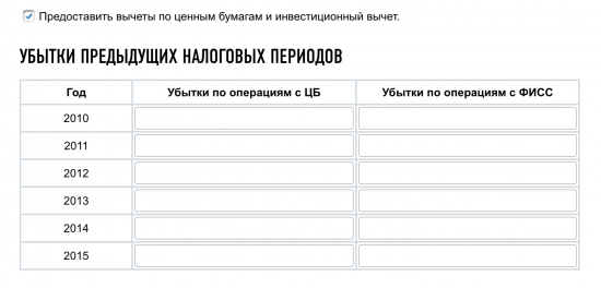 Еще одна тайна налогов раскрыта? Убытки по ЦБ ФИСС