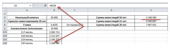 Инвестграм#2. Сложный процент. Полезная табличка.