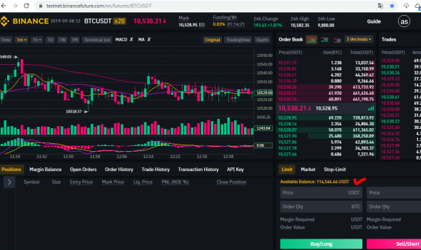 Как я торговал биткоином на тестовой криптовалютной платформе FutureBinance