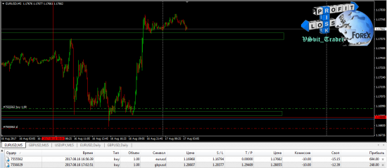 Отличные трейды 17.08.2017