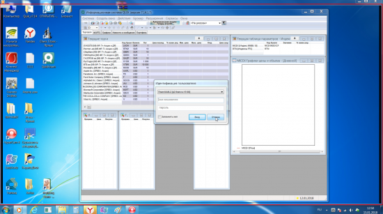 Интрадей на ФОРТС  через ИТС Квик. Подготовка рабочего места , интерфейс . ч.№ 1.
