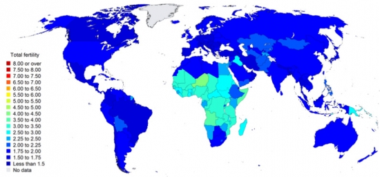 НАСЕЛЕНИЕ ПО РЕГИОНАМ С 1950-2100 гг.