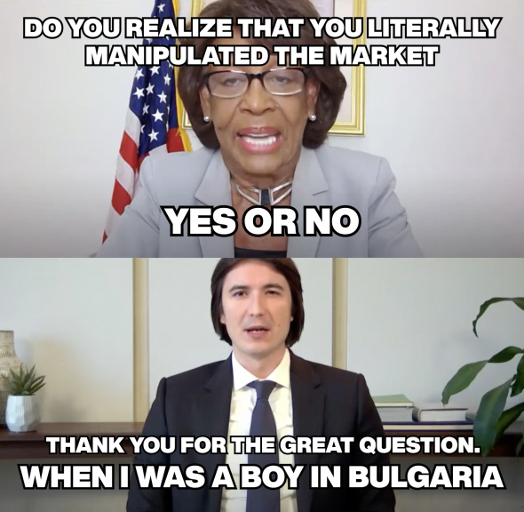 - Манипулировали? Да или нет? - Знаете, когда я ещё мальцом рос в Болгарии...