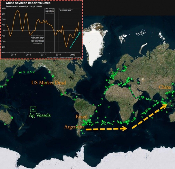 Соевые бобы: Непростой выбор Китая между США и Бразилией