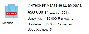 А не купить ли сейчас бизнес?