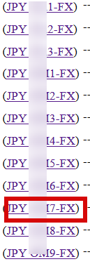 USDJPY  Провайдер ликидности №7