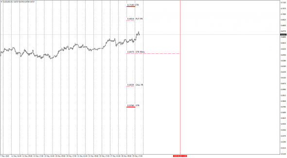 AudUsd Otc Fx Options/ Риск Маркетмейкера на момент экспирации