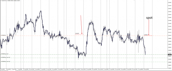 Real Spot Daily Open Price