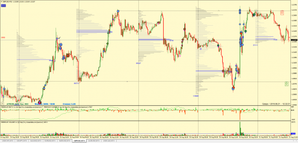 ФОРЕКС: ТОЧКИ КОНТРОЛЯ, ТОРГОВЫЕ ИДЕИ 21.08.2019 EUR, GBP, AUD, NZD, CHF, CAD, JPY (ФЬЮЧЕРС) КРАТКОСРОЧКА