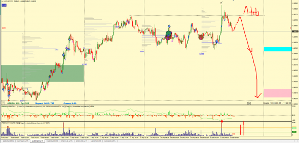 ФОРЕКС: ТОЧКИ КОНТРОЛЯ, ТОРГОВЫЕ ИДЕИ 11.09.2019 EUR, GBP, AUD, NZD, CHF, CAD, JPY, XAU (ФЬЮЧЕРС) КРАТКОСРОЧКА