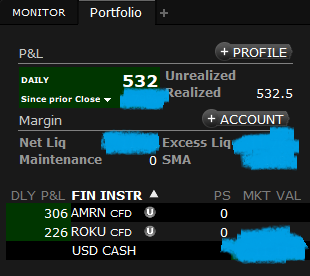 + 532 $