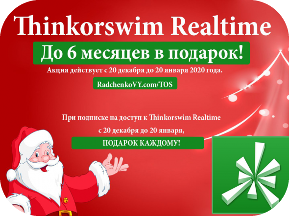 Дарим до 6 месяцев доступа к Thinkorswim Realtime!