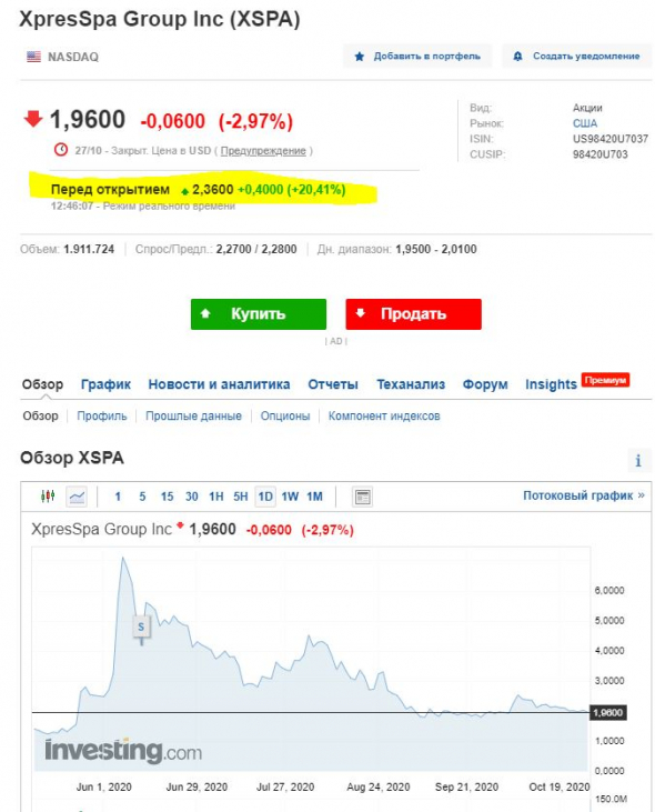 XSPA РАЗГОН ПЕРЕД ОТКРЫТИЕМ